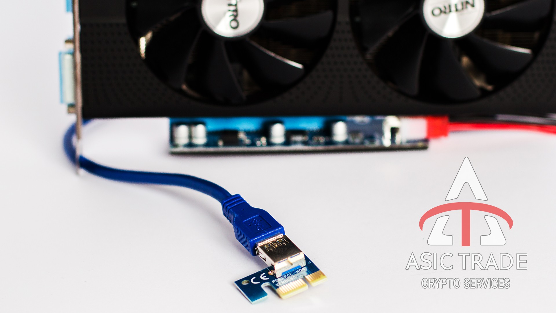Riser PCI-E 1x to 16x 60cm USB 3.0